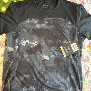 Outdoor Research Black and Gray Short Sleeve Tee